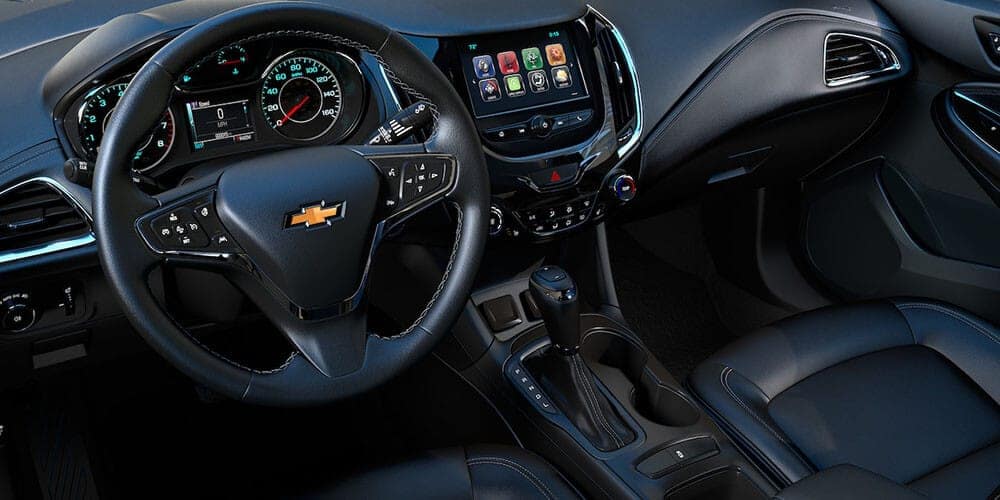 2019 Chevrolet Cruze Interior Dashboard Black