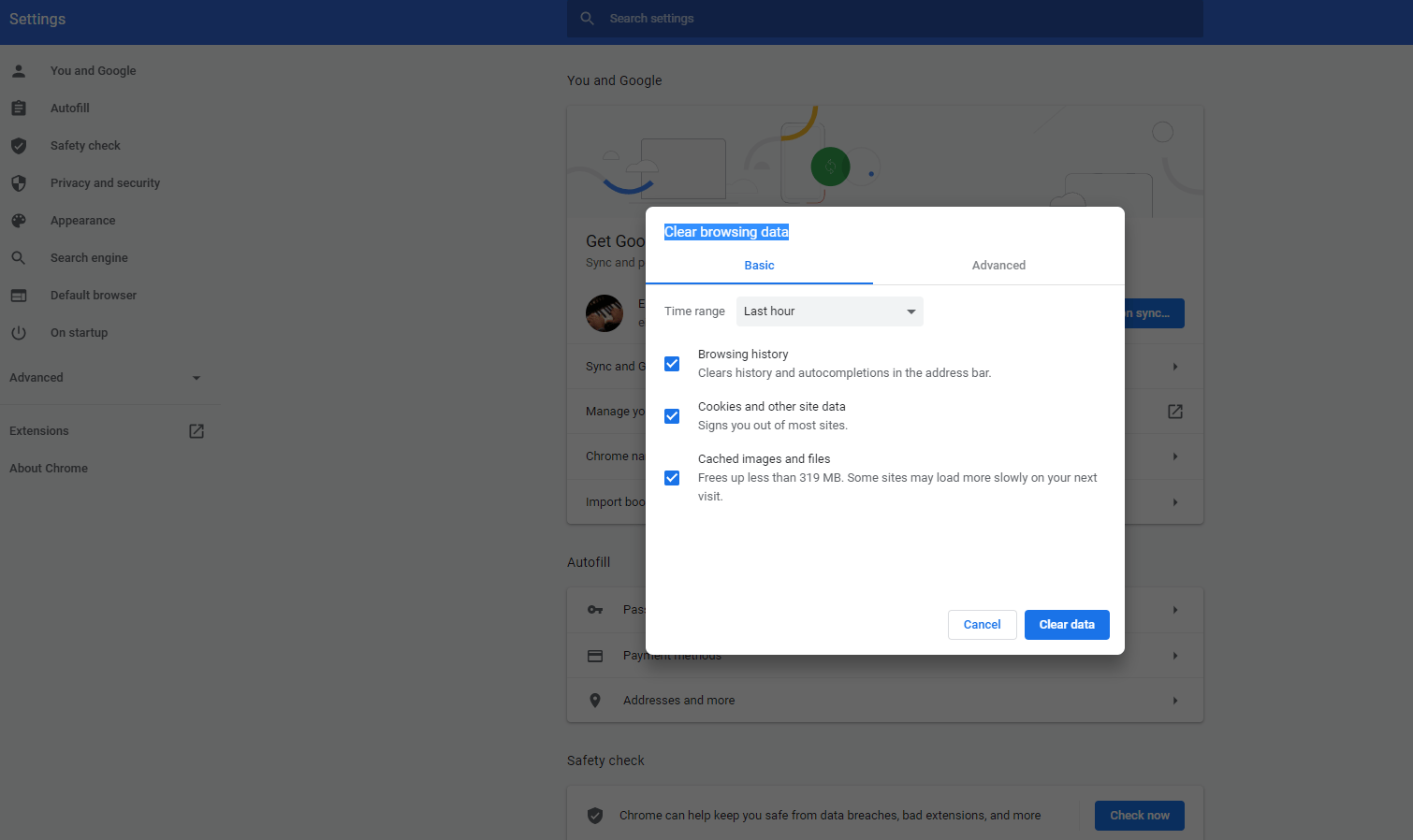 Google Chrome didn