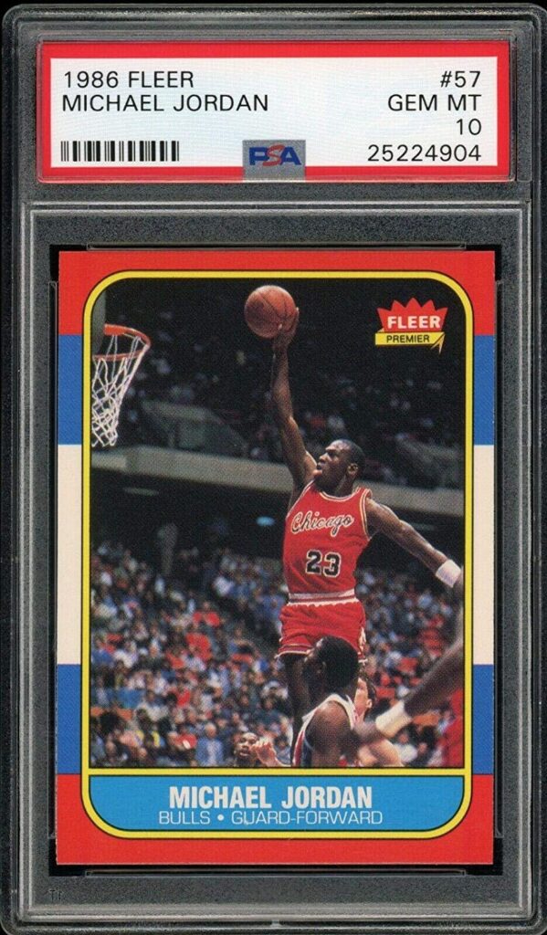 Michael Jordan's card