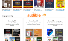 Audible language learning audibooks