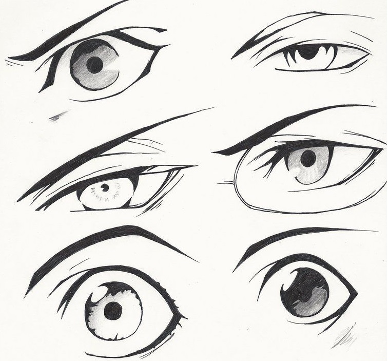 Draw Manga Eyes 