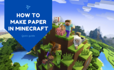 How to make paper in Minecraft