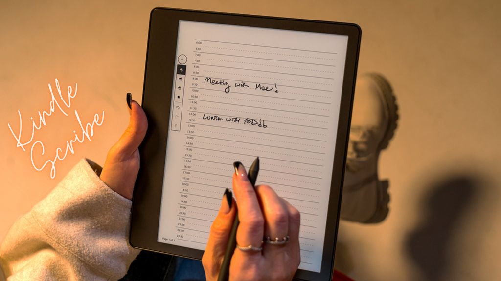 Kindle Scribe features