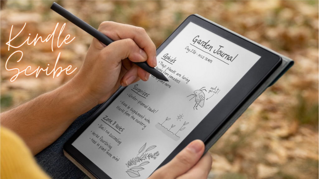 Kindle Scribe features