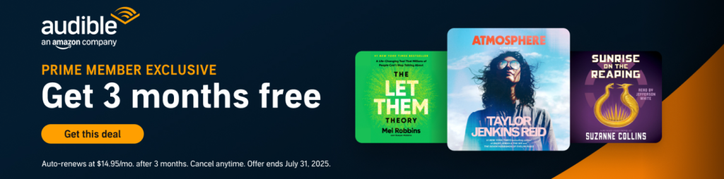 Hot July Deals on Amazon: The Best 10 Picks Right Now 3 audible